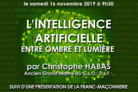 TBO/GLMF/TOULON – L&rsquo;INTELLIGENCE ARTIFICIELLE ENTRE OMBRE ET LUMIÈRE