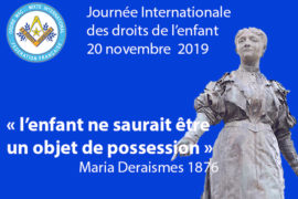 COMMUNIQUE DROIT HUMAIN – JOURNEE INTERNATIONALE DES DROITS DES ENFANTS