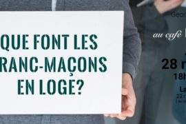 CAFÉ MAÇONNIQUE GEORGES TROIS POINTS A VICHY