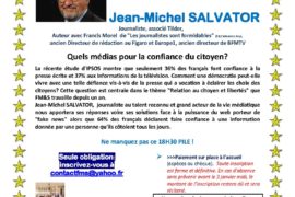 18 H 30 PILE ! – Quels médias pour la confiance du citoyen?
