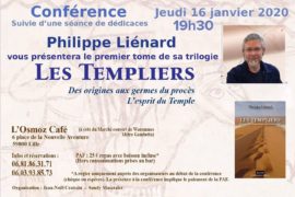 CONFÉRENCE SUR LES TEMPLIERS AVEC PHILIPPE LIENARD