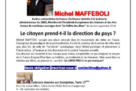 18 H 30 PILE ! –  Le citoyen prend-t-il la direction du pays ?