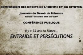 VIDEO – GLDF – JOURNEE DU DEVOIR DE MEMOIRE 2019
