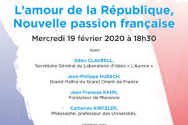 L’AMOUR DE LA RÉPUBLIQUE, NOUVELLE PASSION FRANÇAISE