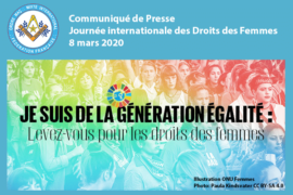 COMMUNIQUÉ DROIT HUMAIN – DROITS DE LA FEMME