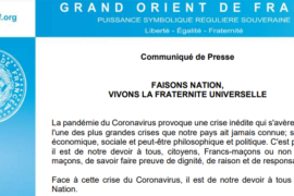 COMMUNIQUE GODF – FAISONS NATION, VIVONS LA FRATERNITE UNIVERSELLE