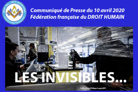 « LES INVISIBLES » SELON LE DROIT HUMAIN