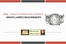 L’ENCYCLOPÉDIE DE DIDEROT