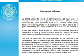 GODF – DESTRUCTION STATUES DE VICTOR SCHOELCHER