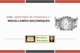 MARTINÈS DE PASQUALLY