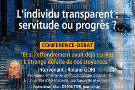 « L’INDIVIDEU TRANSPARENT » – CONFÉRENCE DU DROIT HUMAIN