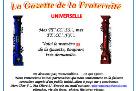 LA GAZETTE UNIVERSELLE DE LA FRATERNITÉ N° 35