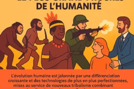 L’ÉVOLUTION HUMAINE : DE LA PIERRE TAILLÉE À LA CONSCIENCE INTÉGRALE