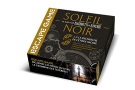 BOÎTE DE JEU ESCAPE GAME : SOLEIL NOIR