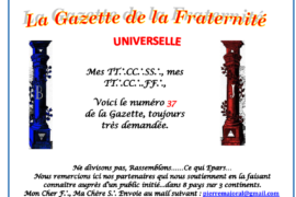 LA GAZETTE UNIVERSELLE DE LA FRATERNITÉ N° 37