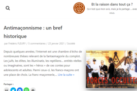 HISTORIQUE DE L’ANTI-MACONNISME…