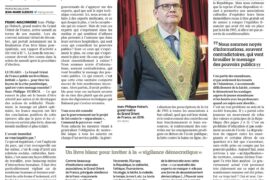 GRAND MAÎTRE DU GODF : « Les francs-maçons tirent des conclusions positives de cette épreuve »