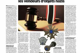 « VENTE D’OBJETS NAZI » – LE LANCEUR D’ALERTE EST FRANC-MAÇON