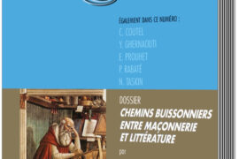 CHAINE D’UNION N°94 – CHEMINS BUISSONNIERS, ENTRE MACONNERIE ET LITTERATURE