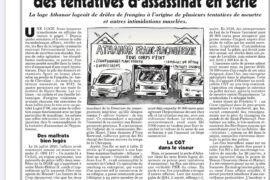 LOGE « ATHANOR » : PME DU CRIME – LE CANARD ENCHAÎNÉ