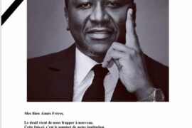 DÉCÈS DU GRAND MAÎTRE DE LA GRANDE LOGE DE CÔTE D’IVOIRE