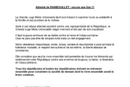 GLMU : Attentat de RAMBOUILLET : encore une fois !!!
