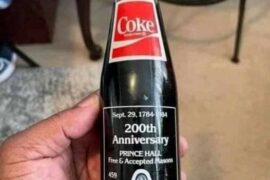 PHOTO / INSOLITE : COCA ET LA FRANC-MACONNERIE PRINCE HALL