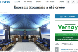 LES 180 ANS DE LA LOGE LES ECOSSAIS ROANNAIS