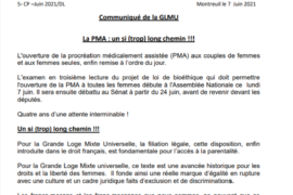 LA PMA POUR TOUS – COMMUNIQUE GLMU