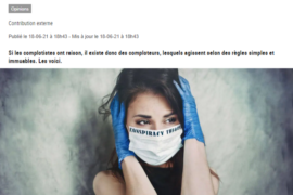 LES 10 REGLES DU « BON » COMPLOTEUR