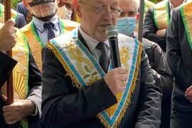 HOMMAGE A GUSTAVE MESUREUR PAR LE GRAND MAITRE DE LA GLDF