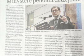 LES ESTIVALES MAÇONNIQUES ET ROGER DACHEZ À L&rsquo;HONNEUR