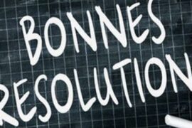 15 BONNES RESOLUTIONS…