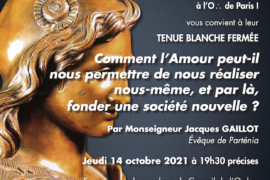 TBF : »Comment l’Amour peut-il nous permettre de nous réaliser nous-même, et par là, fonder une société nouvelle ? »