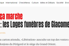 MARCAS : LES LOGES FUNEBRES – LIBERATION