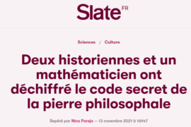 LA PIERRE PHILOSOPHALE « DECRYPTEE »