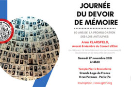 JOURNÉE DU DEVOIR DE MÉMOIRE – UN ÉVÈNEMENT GLDF