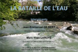 LA BATAILLE DE L’EAU – DEBATTONS ENSEMBLE – GLMU