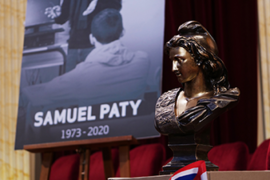 REMISE DU PRIX DU GODF A SAMUEL PATY