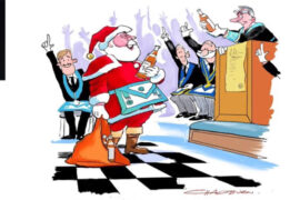 LA MAGIE DE NOËL EN FRANC-MAÇONNERIE – SOUS LE BANDEAU