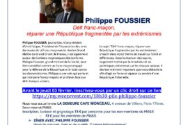 REPARER LA REPUBLIQUE, UN ANCIEN GRAND MAÎTRE DU GODF S’EXPRIME