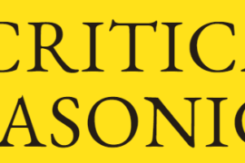 DECOUVREZ ET AIDEZ LE BLOG DE LA REVUE CRITICA MASONICA