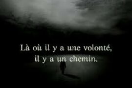 LE MOT DU JOUR : LA VOLONTÉ