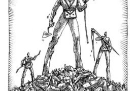 DESSIN – UN FRANC-MACON CONSTRUIT DES PONTS, JAMAIS DES MURS