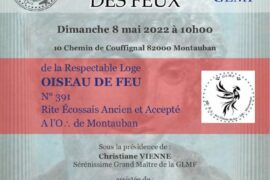 ALLUMAGE DES FEUX DE LA LOGE OISEAU DE FEU – GLMF A MONTAUBAN