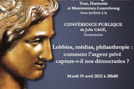 LOBBIES, MÉDIAS, PHILANTHROPIE & ARGENT PRIVÉ – CONFÉRENCE