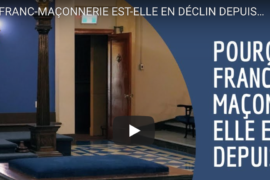 VIDEO – LES FRANCS-MAÇONS VIEILLISSENT ET PEINENT À RECRUTER DES JEUNES