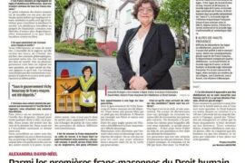 LA FRANC-MAÇONNERIE N’EST PAS AUSSI DISCRÈTE