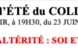 LES ENTRETIENS D’ÉTÉ DU COLLÈGE MAÇONNIQUE