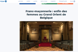 « ENFIN » DES FEMMES AU GRAND ORIENT DE BELGIQUE